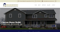 Desktop Screenshot of harrison-construction.com